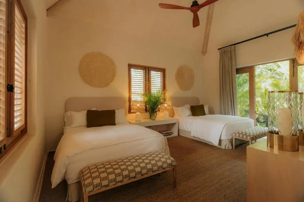 Unique mediterranean-style villa with golf and lake view in luxury beach resort