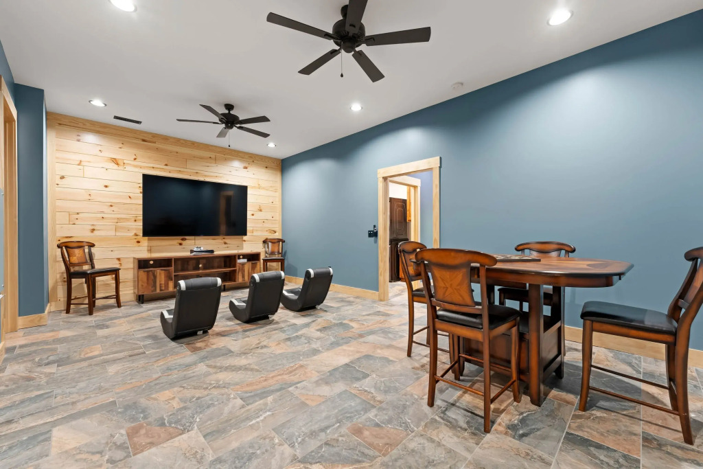 Luxe Lakefront Retreat w/ Pool, Hot Tub, Theater & Private Dock Sleeps 20+