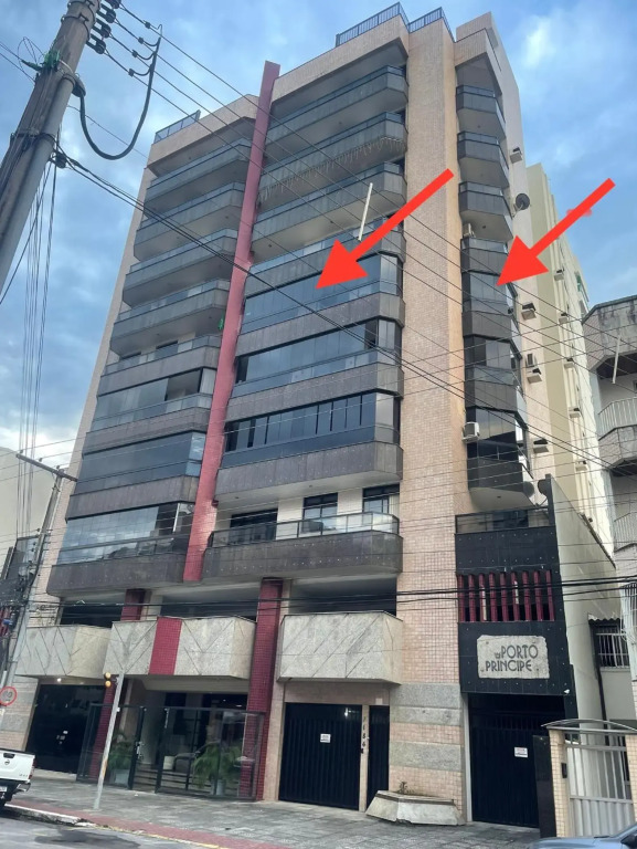 Apto Praia do Morro, 100m da praia, 3 Qts, uma vaga de garagem e WI-FI grátis