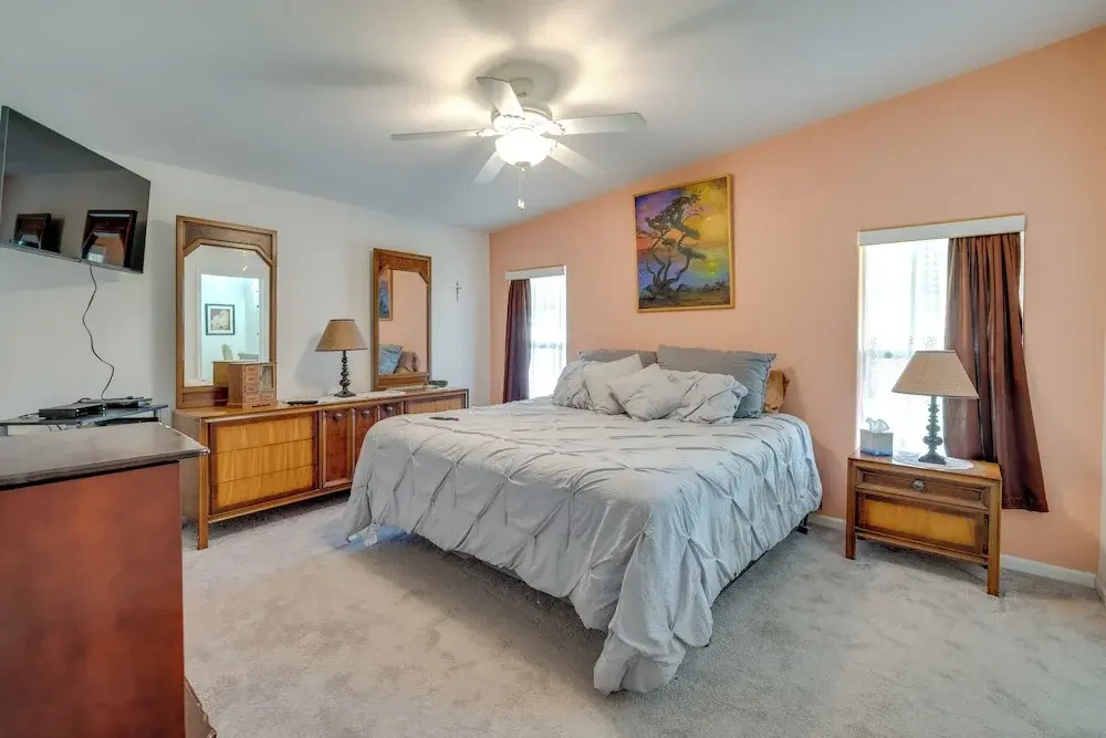Near Golf & Dining: Wildwood Vacation Rental