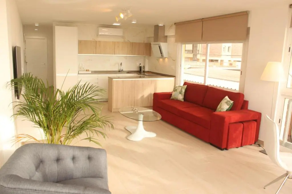 Esmeralda, Benidorm Poniente, 1st line, frontal seaview, 2 bedroom apartment, Ocean Terrace