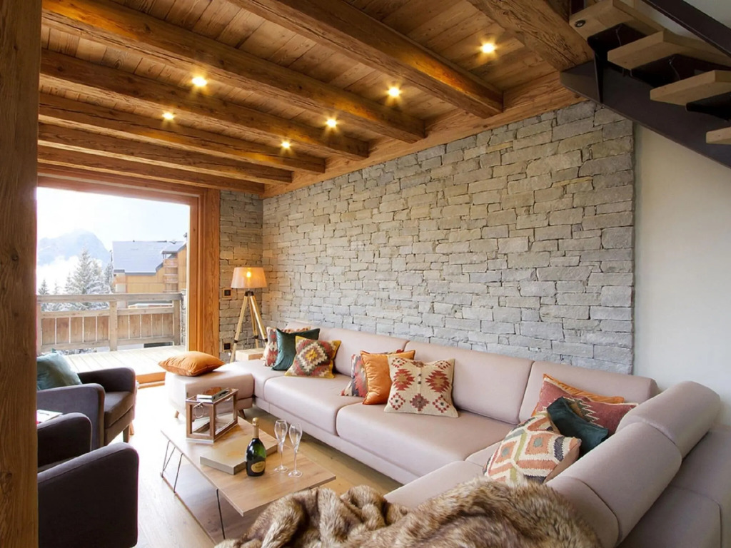 Modern 12-person chalet with panoramic views in Les Deux Alpes