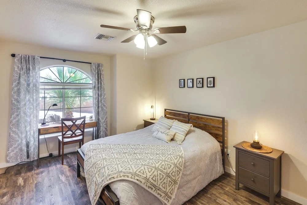 Bullhead City Oasis w/ Fire Pit + Mtn View!