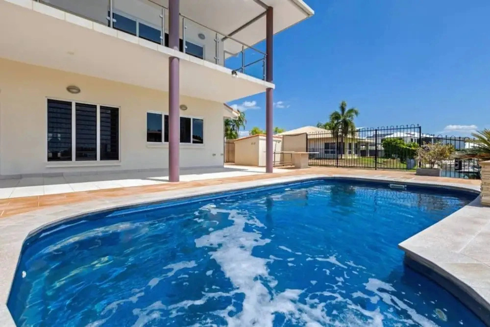 Zenlux Rosewater Pool Marina Deck Bayview Pad