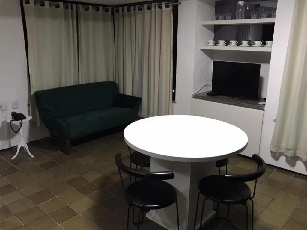 401 Lindo Flat mobiliado com VISTA TOTAL MAR na Praia de Iracema