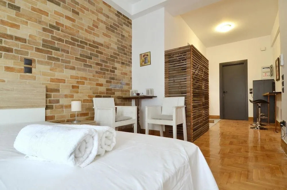A modern rustic cosy apartment