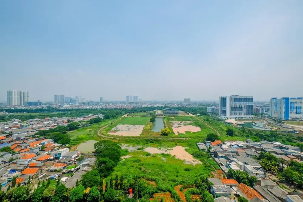 Minimalist 2BR Apartment at Green Park View