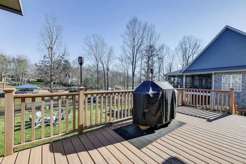 Waterfront Lake Norman Retreat w/ Dock + Hot Tub!