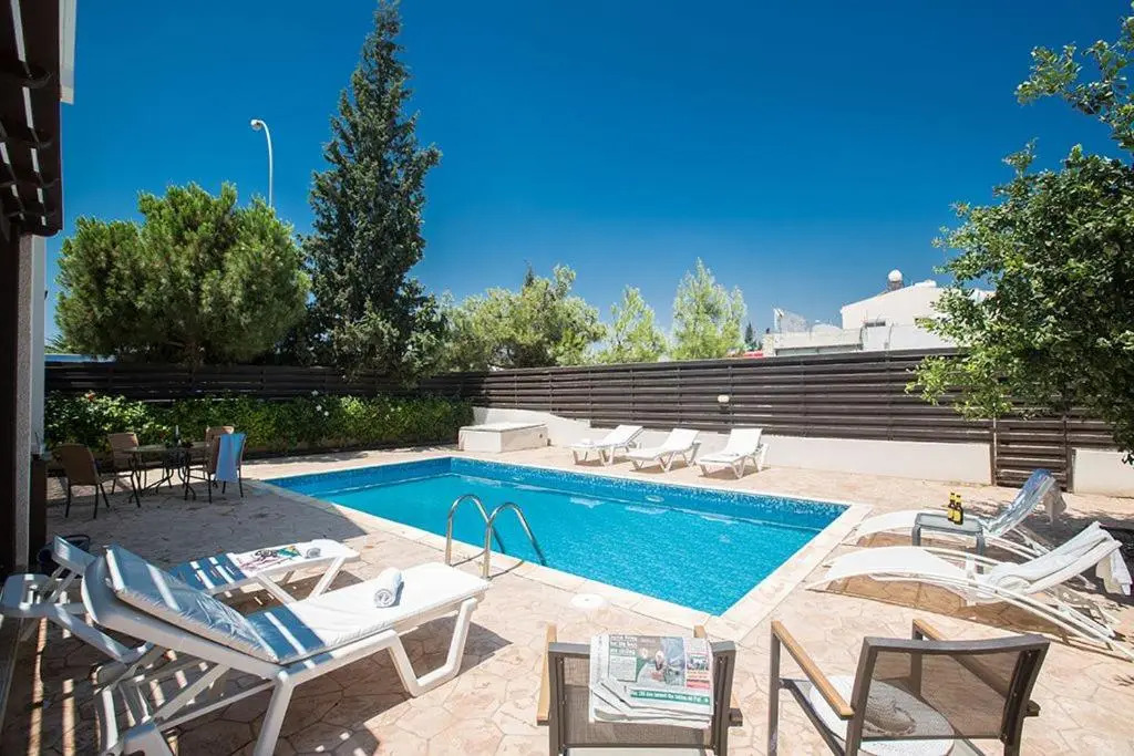 Villa Protaras Eos, Modern 3Bdr Protaras Villa With Pool, Short Walk