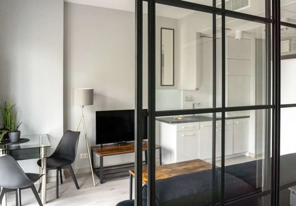 Exclusive Studio on Kasprzaka Street Warsaw Tower Bliska Wola