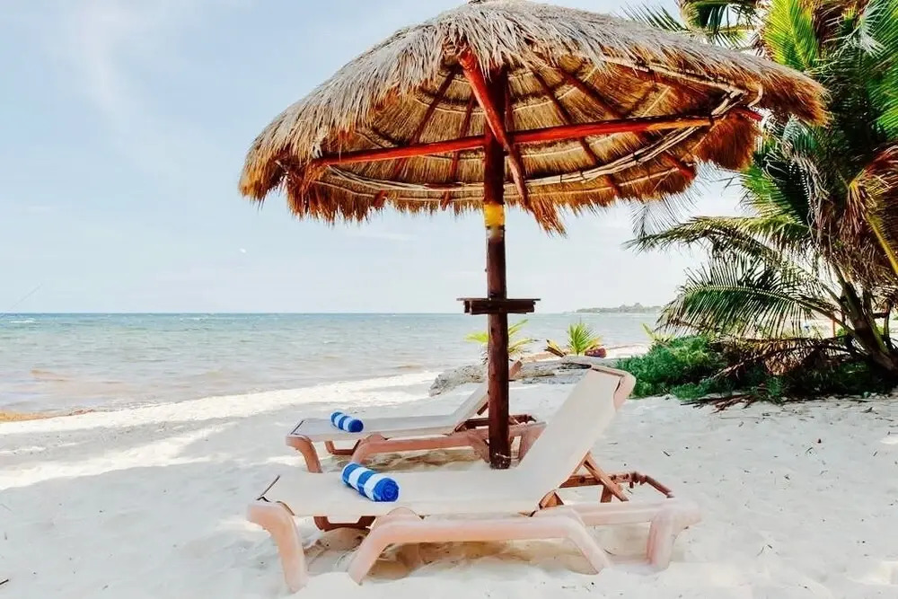 Beachfront Hammock Heaven