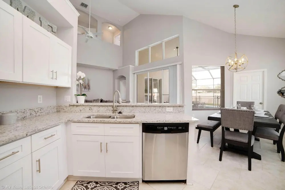 Dreamy Home, Just 3.5 Miles From Disney! CDC Cleaning, Huge Pool Area. #6wp068