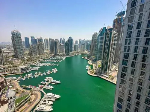 Unique View Luxury 26floor 2BDR at Damac Heights