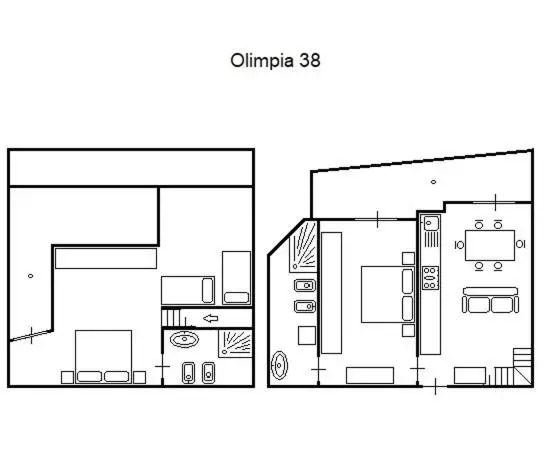 Appartamenti Olimpia e Letizia