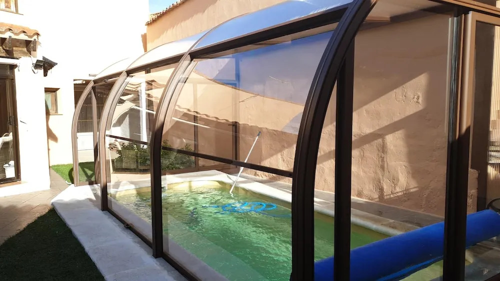 Charming villa in Pajares de la Lampreana with private pool