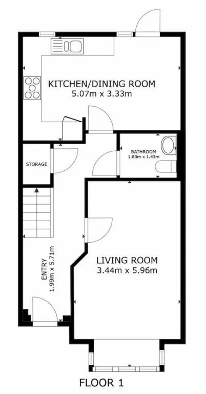Semi-detached House With Modern Bespoke Interior