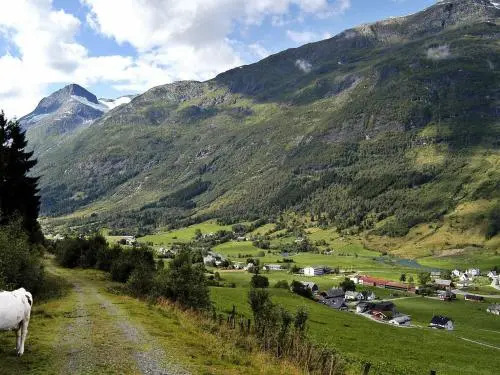 Four-Bedroom Holiday home in Olden 1