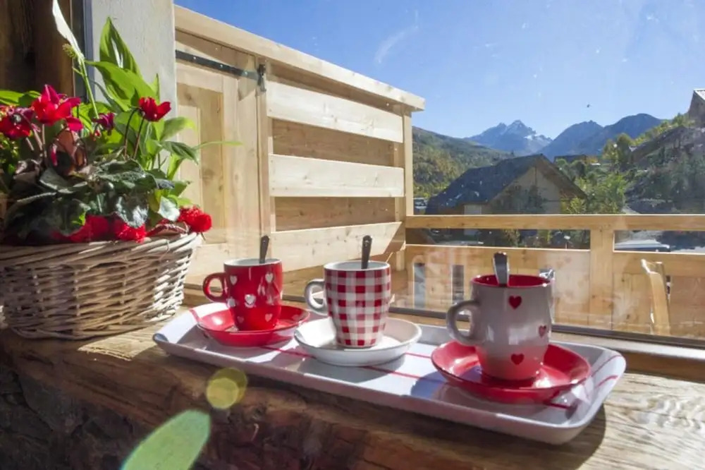 Apartment With 3 Bedrooms in Valloire, With Wonderful Mountain View, Furnished Garden and Wifi