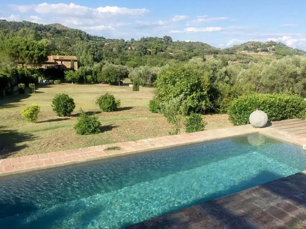Porto Ercole Tuscany Coast Classic Charm in Fabulous 18th c Farmhouse now Chic Designer Villa w P