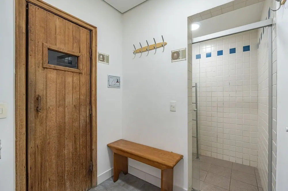 Studio com Academia e Sauna Perto do Aeroporto
