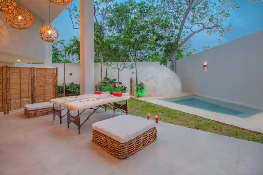 Amazing Studio With Private Pool Gym & Temazcal