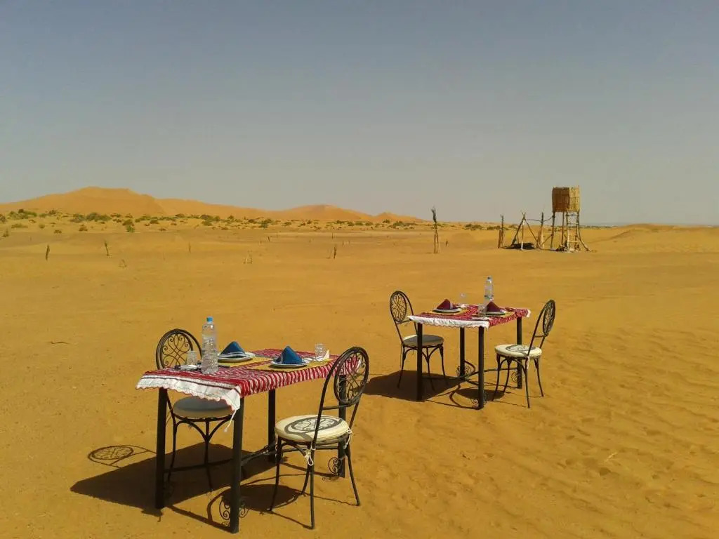 Night Desert Camp