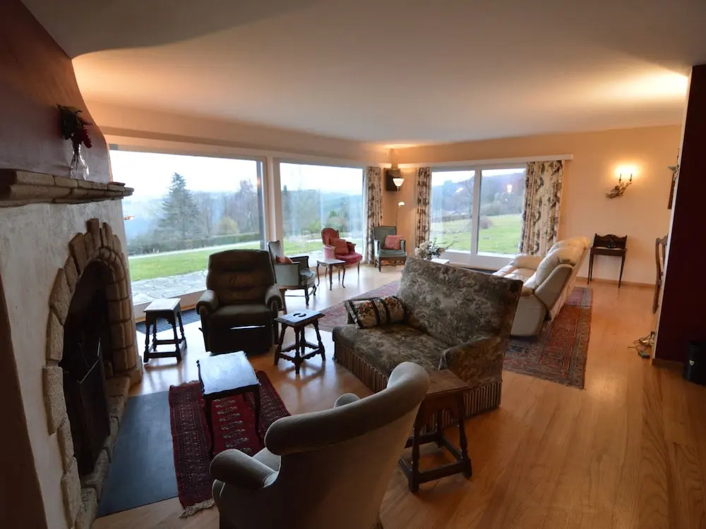Hillside Retreat with Pond