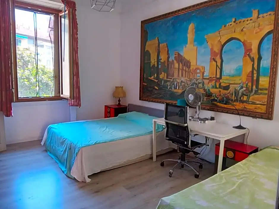 A room in a beautiful apartment in the city center