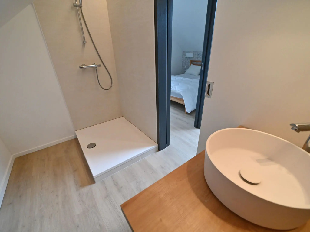 Water mill in Baillonville with swimming pool and sauna