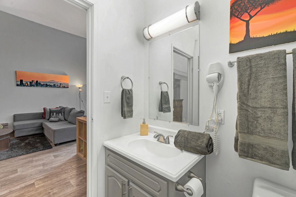 Comfortable 1BR Apt in historic Downtown building