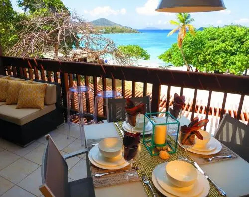Luxury Beachfront Duplex Villa on Sapphire Beach I