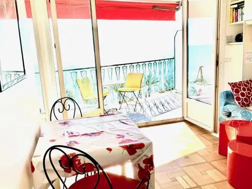 Aparthotel Riviera - Promenade Des Anglais - 1 Bedroom Ac Apartement - Amazing Sea View - Large Terr
