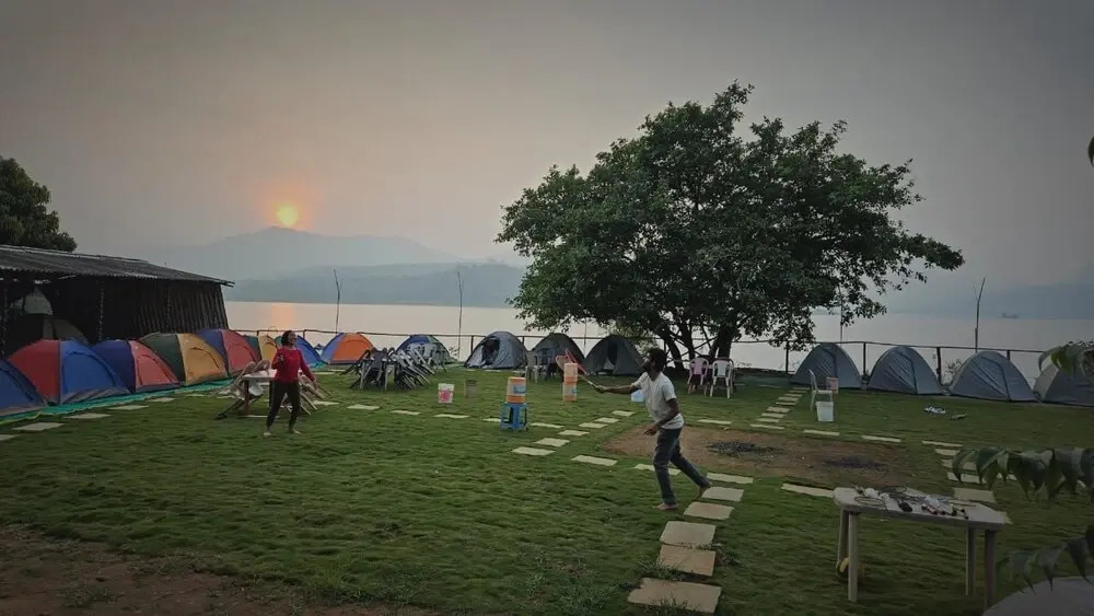 Camping in Pawna Lake