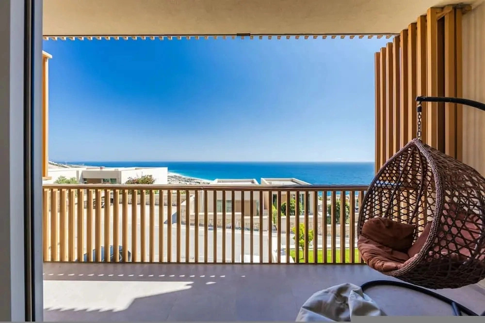 Sea View Panorama Green Coast 2BR Patio Retreat
