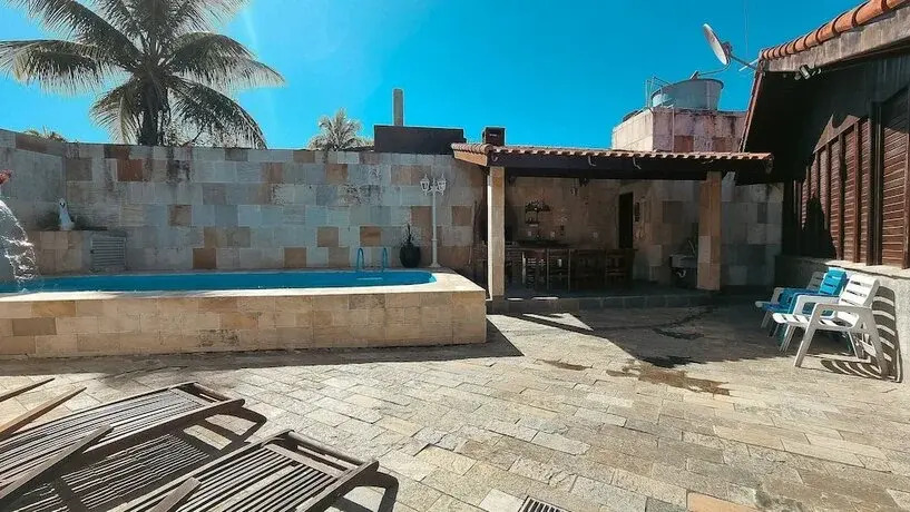 Seu Chalé na praia! SPA com Hidro Aquecida, Fogueira, Piscina, Bilhar