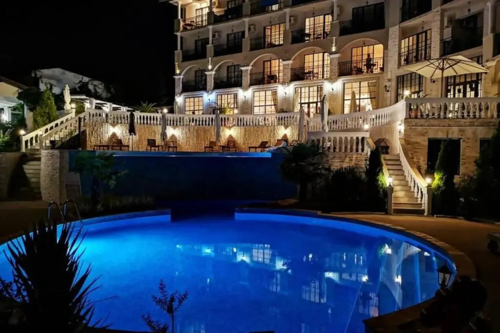 Studio at "The Cliff" complex South Beach Obzor, private appartment A2A5