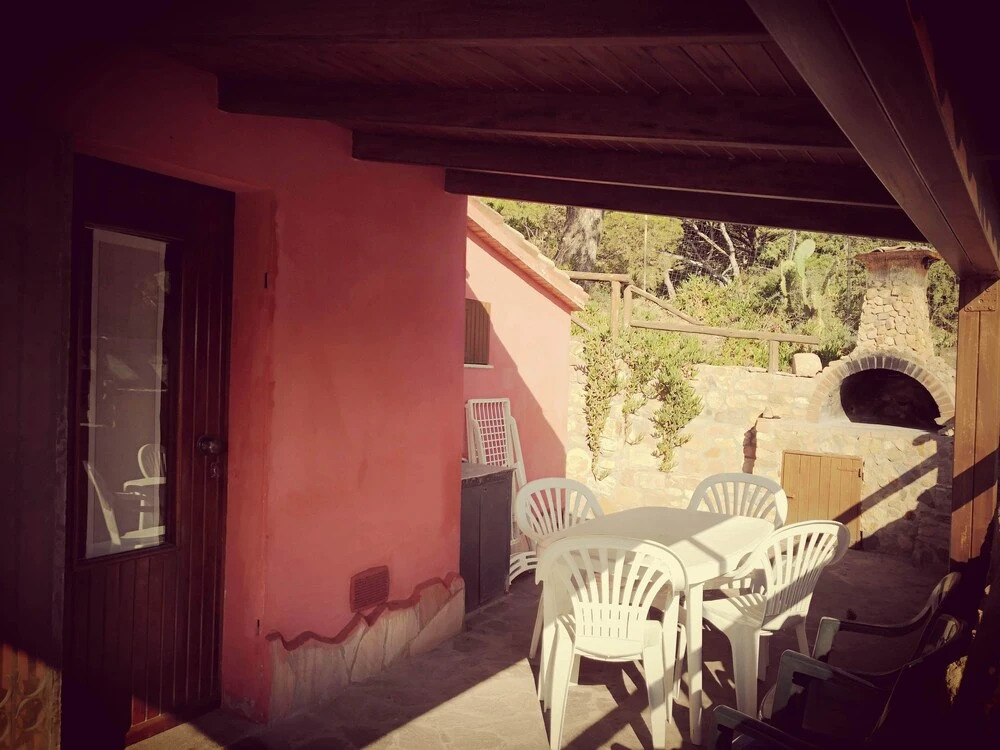 Fishermans Villa Porto Pino on the Beach
