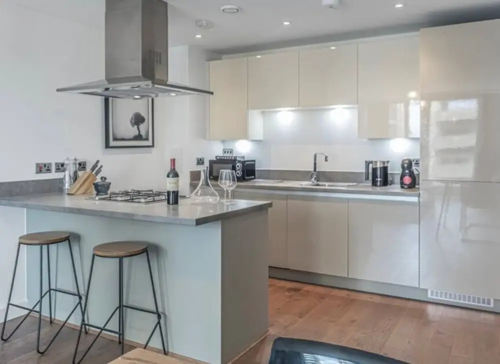 Modern apartment the London Underground