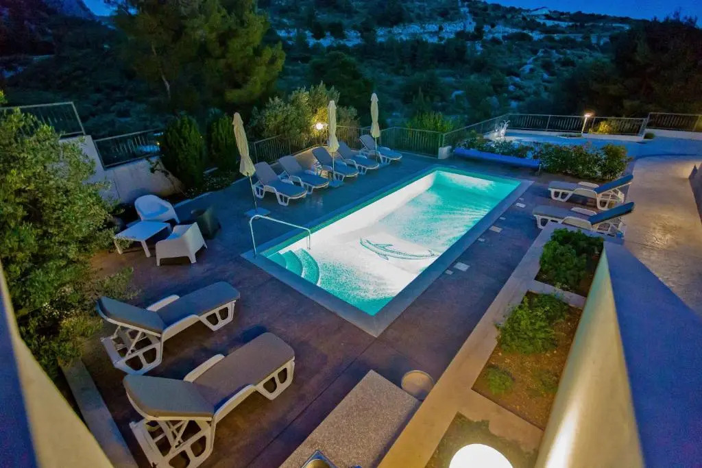 Island Hvar Seaside Villa Levanda with Beach, Pool & Seaview