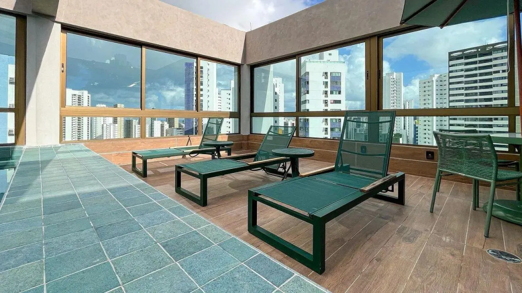 Rooftop #1402 - Studio em Boa Viagem por Carpediem