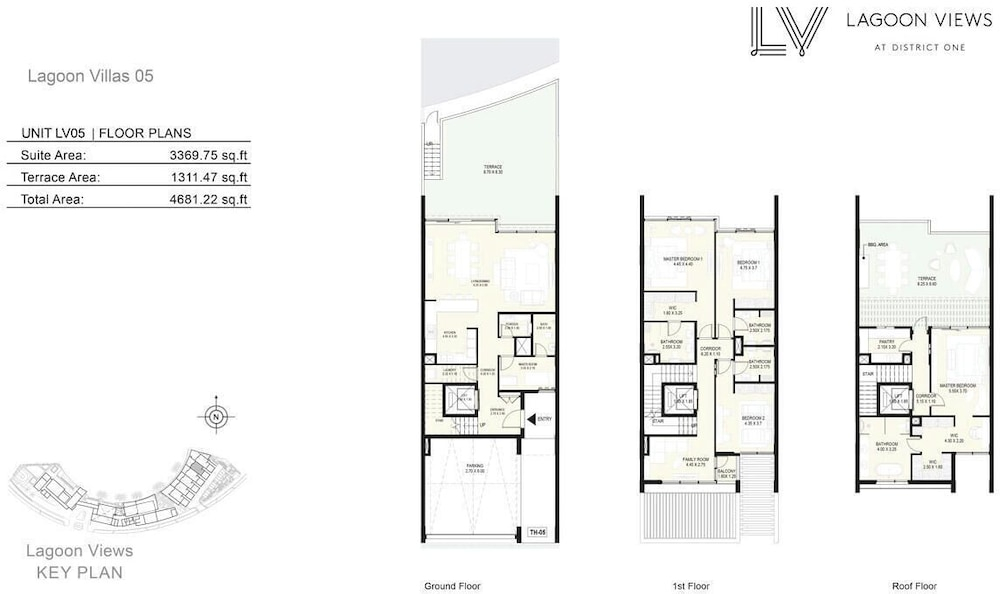 LUX District One Lagoon View Townhouse