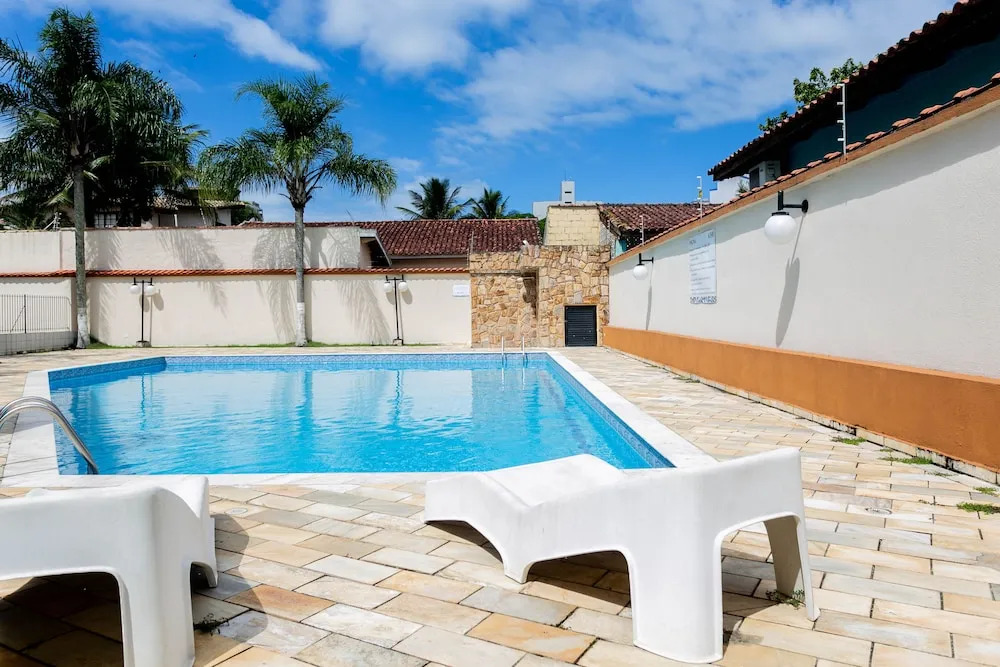 Piscina, Ar-condicionado a 200m da praia