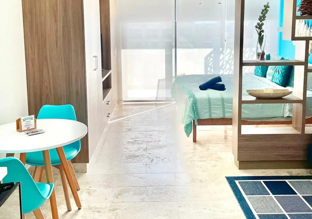 Amplio Estudio en el centro 5av. rooftop pool PA 507
