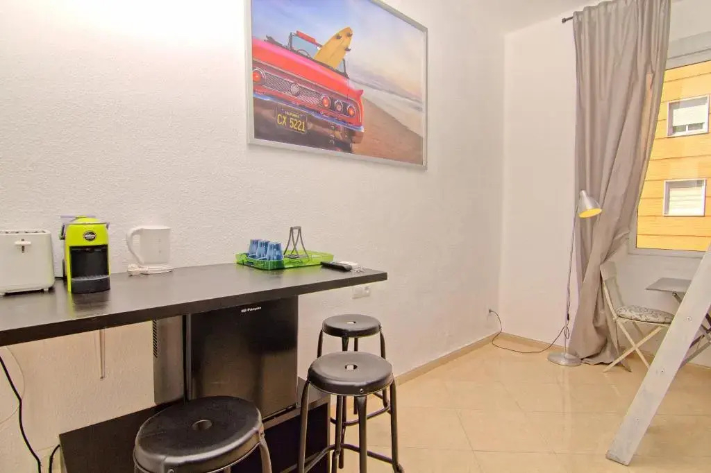 Room with balcony Malaga center