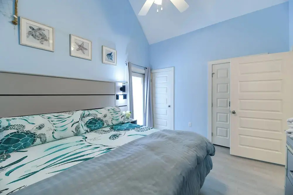Walk to Padre Island Seawall: Corpus Christi Abode