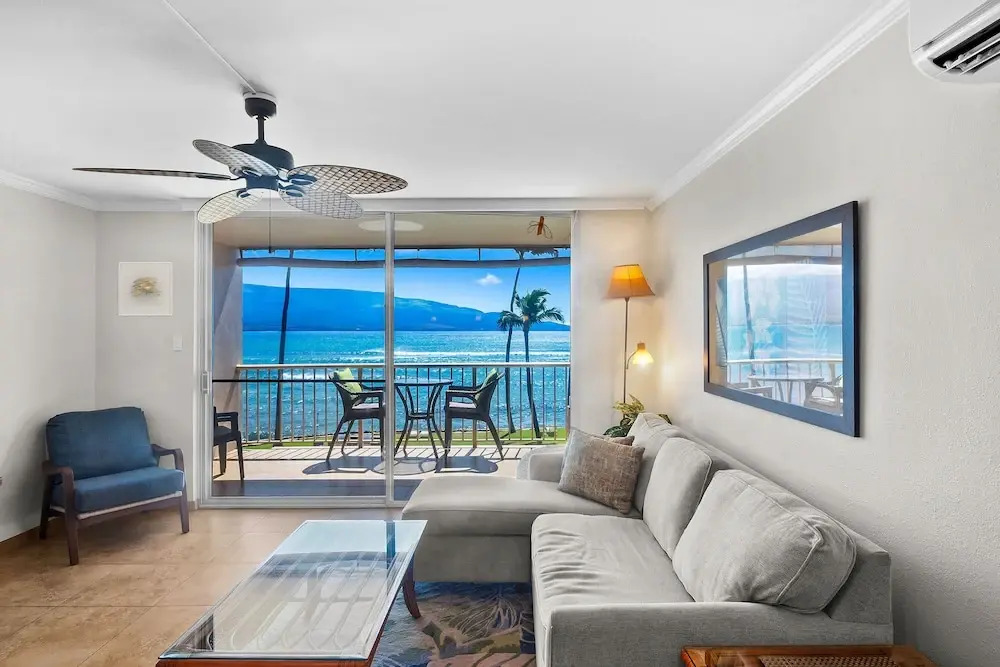 Maalaea Kai 311: Direct Ocean Front, Couples Retreat, Incredible Views, Split AC