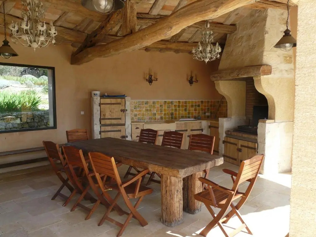 Magnifique Propriété Avec Piscine Privée Chauffée, Superbe Vue Sur Les Oliveraies Des Alpilles, Située À Mouriès, 10 Personnes, Ls1-174 Espanto