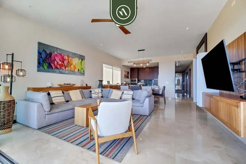 Oceanview 3 BR Condo - Pool - View of the Desert