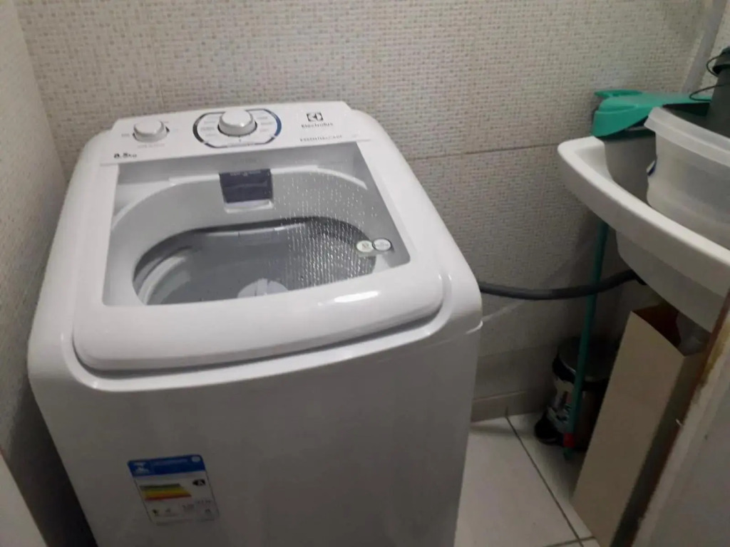 Apto Beira Mar 2 quartos com Maquina de Lavar Roupas