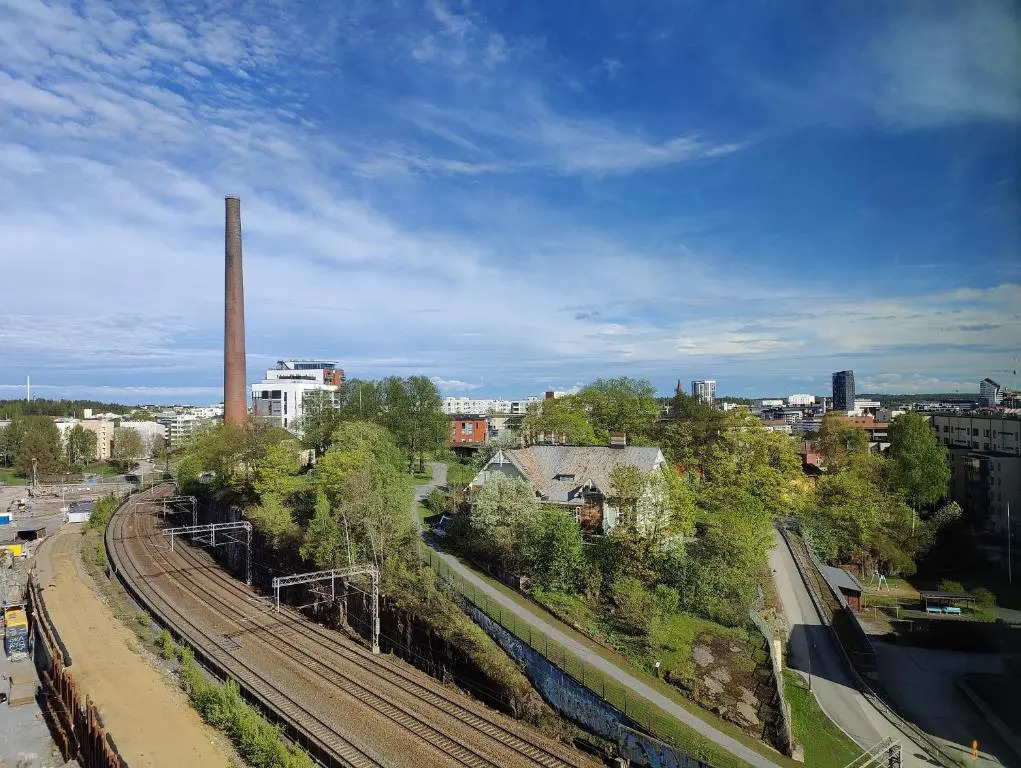 2ndhomes Tampere "Kanava" Apartment - 54m2 Apt with Private SAUNA & Balcony - 11th floor